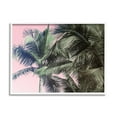 thumbnail image 1 of Stupell Indtries Tropical Palm Tree Fronds Layered Tall Trees Pink,14 x 11,Design by Kathy Mansfield, 1 of 7