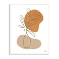 thumbnail image 1 of Stupell Indtries Tropical Plant Line Drawing Abstract Groovy Boho Shapes,13 x 19,Design by Birch&Ink, 1 of 6