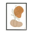 thumbnail image 1 of Stupell Indtries Tropical Plant Line Drawing Abstract Groovy Boho Shapes,16 x 20,Design by Birch&Ink, 1 of 7