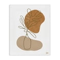 thumbnail image 1 of Stupell Industries Bohemian Tropical Plant Line Drawing Abstract Groovy Boho Shapes Canvas Art, 30 x 40, by Birch&Ink, 1 of 7