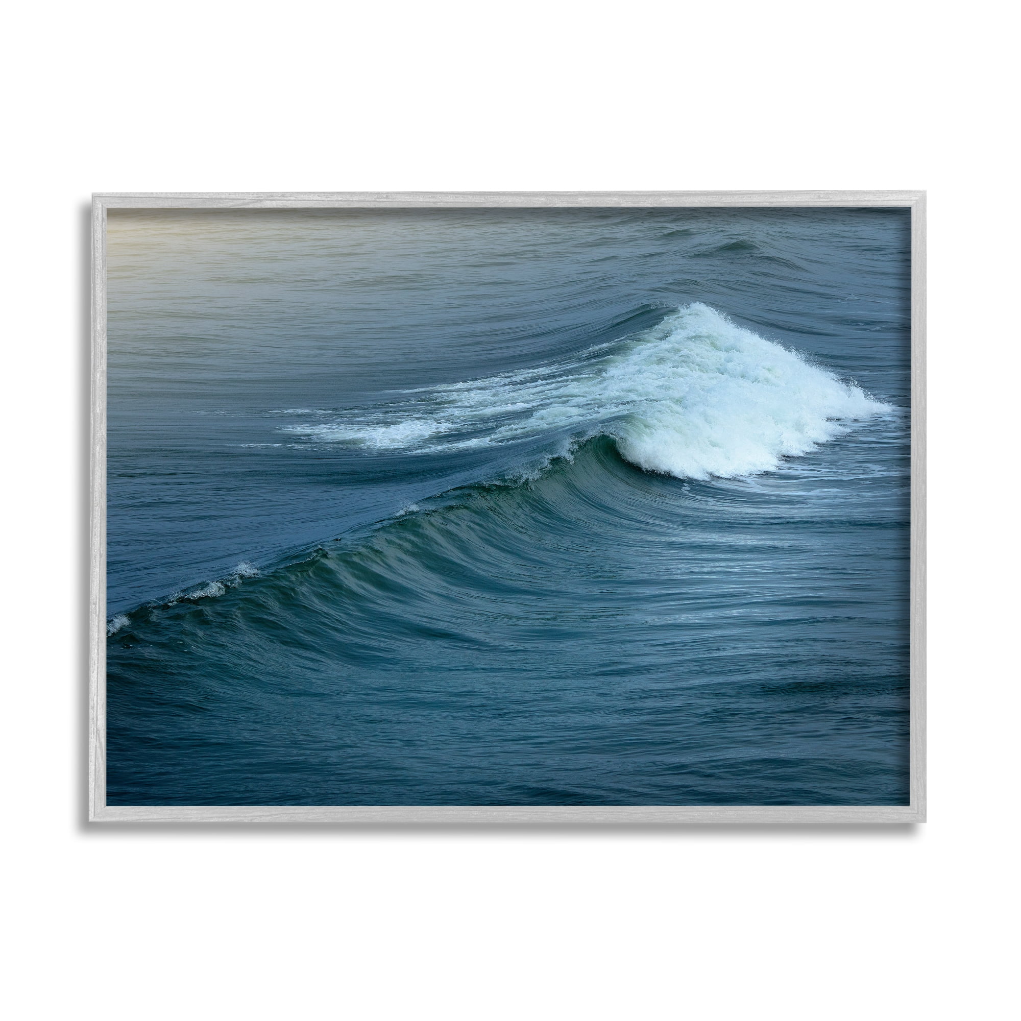 Stupell Indtries White Cap Beach Tide Incoming Wave Tranquil Waters,20 x 16,Design by Ian Winstanley