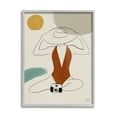 thumbnail image 1 of Stupell Indtries Woman in Orange Swimsuit Abstract Beach Landscape,11 x 14,Design by Birch&Ink, 1 of 7