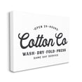 thumbnail image 1 of Stupell Industries 24 Hour Cotton Co. Laundry Sign Same Day Service, 36 x 48, Designed by Lettered and Lined, 1 of 6