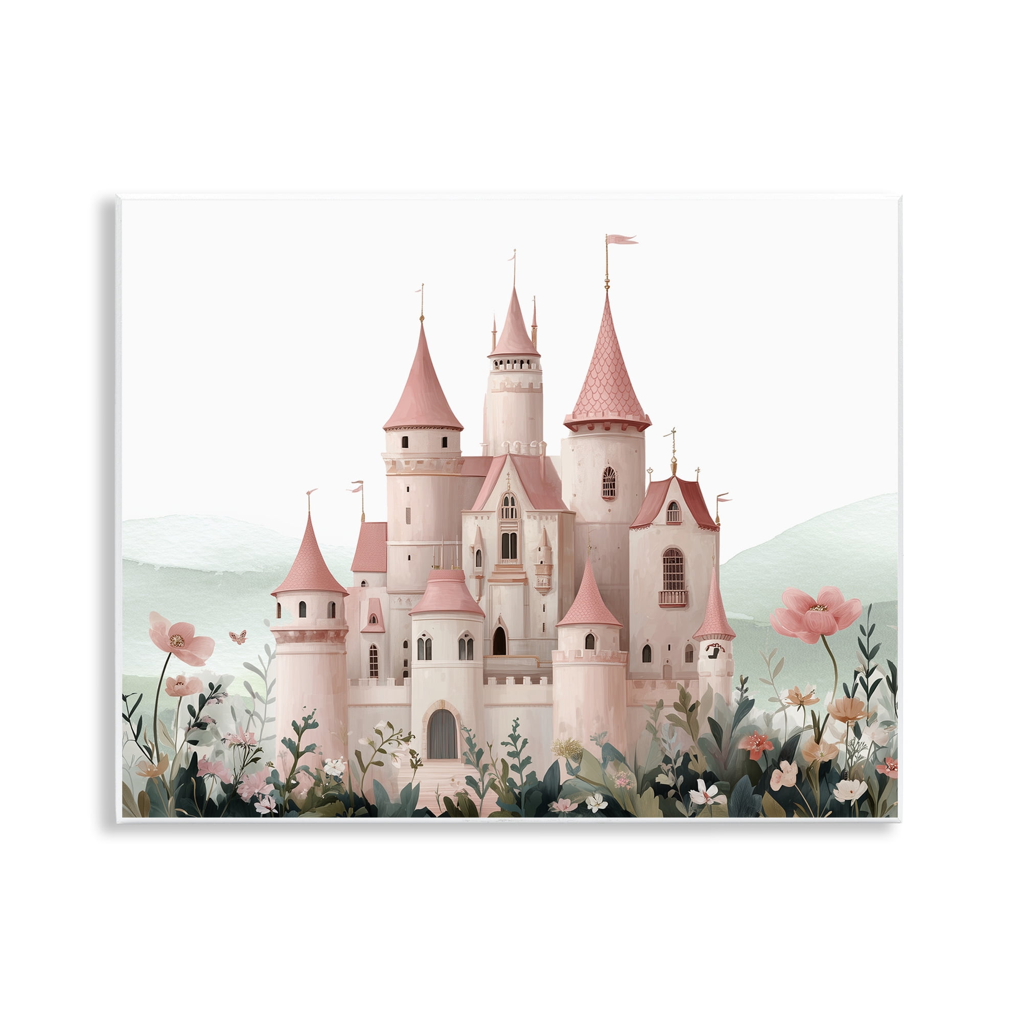 Stupell Industries A Castle For Princess Wall Plaque Art, design by Christine Simpson Art