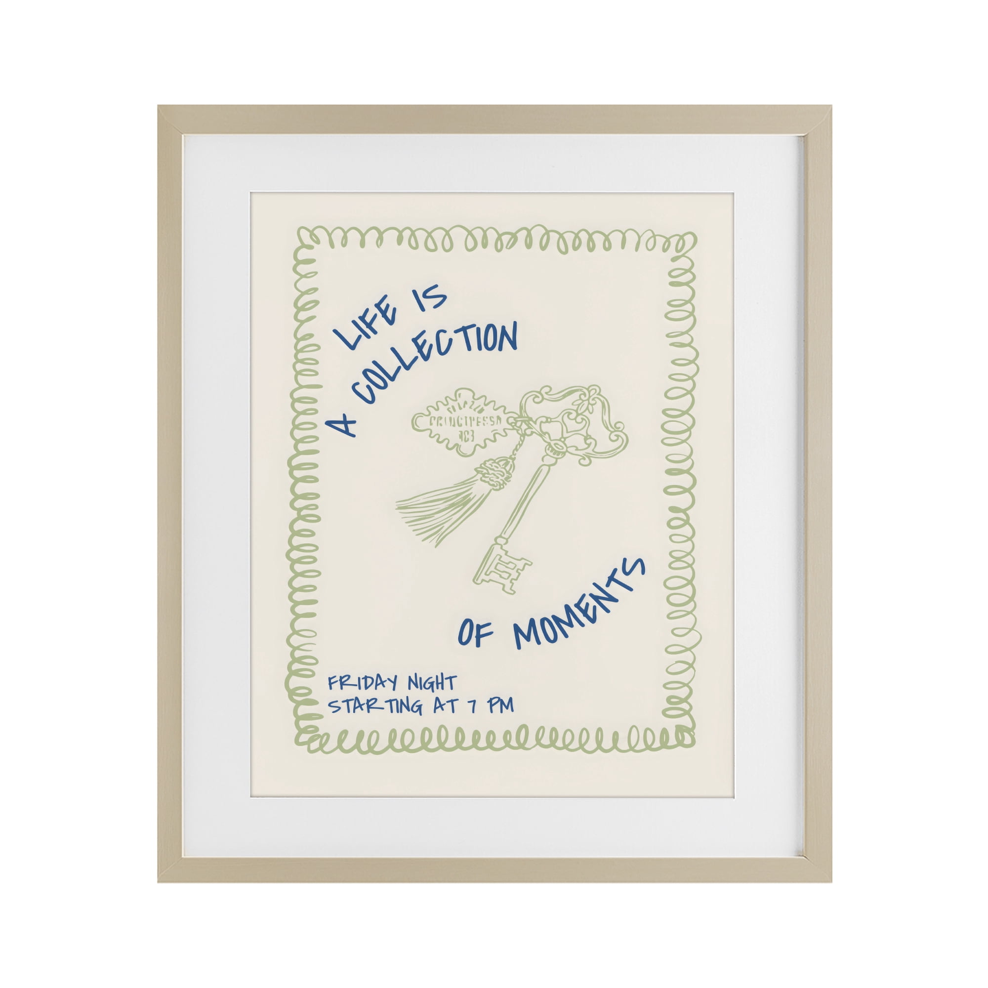 Stupell Industries A Collection of Moments Birch Framed Print Under Glass, design by The Prints Vibe