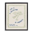 thumbnail image 1 of Stupell Industries Modern A Collection of Moments Black Floating Frame Canvas Art, 17 x 21, by The Prints Vibe, 1 of 8