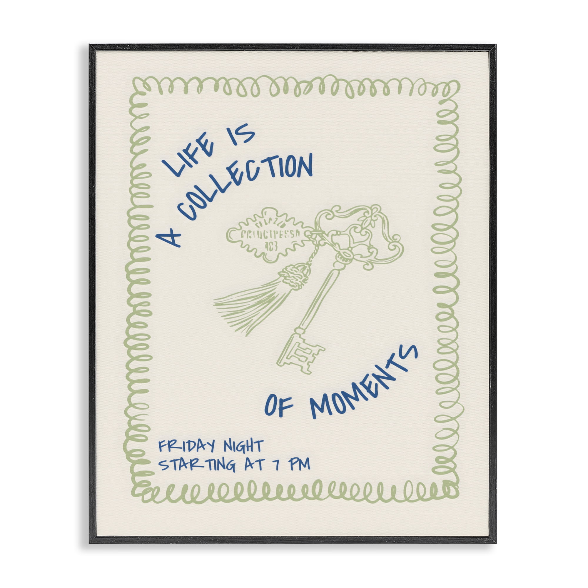 Stupell Industries A Collection of Moments Black Framed Giclee Art, design by The Prints Vibe