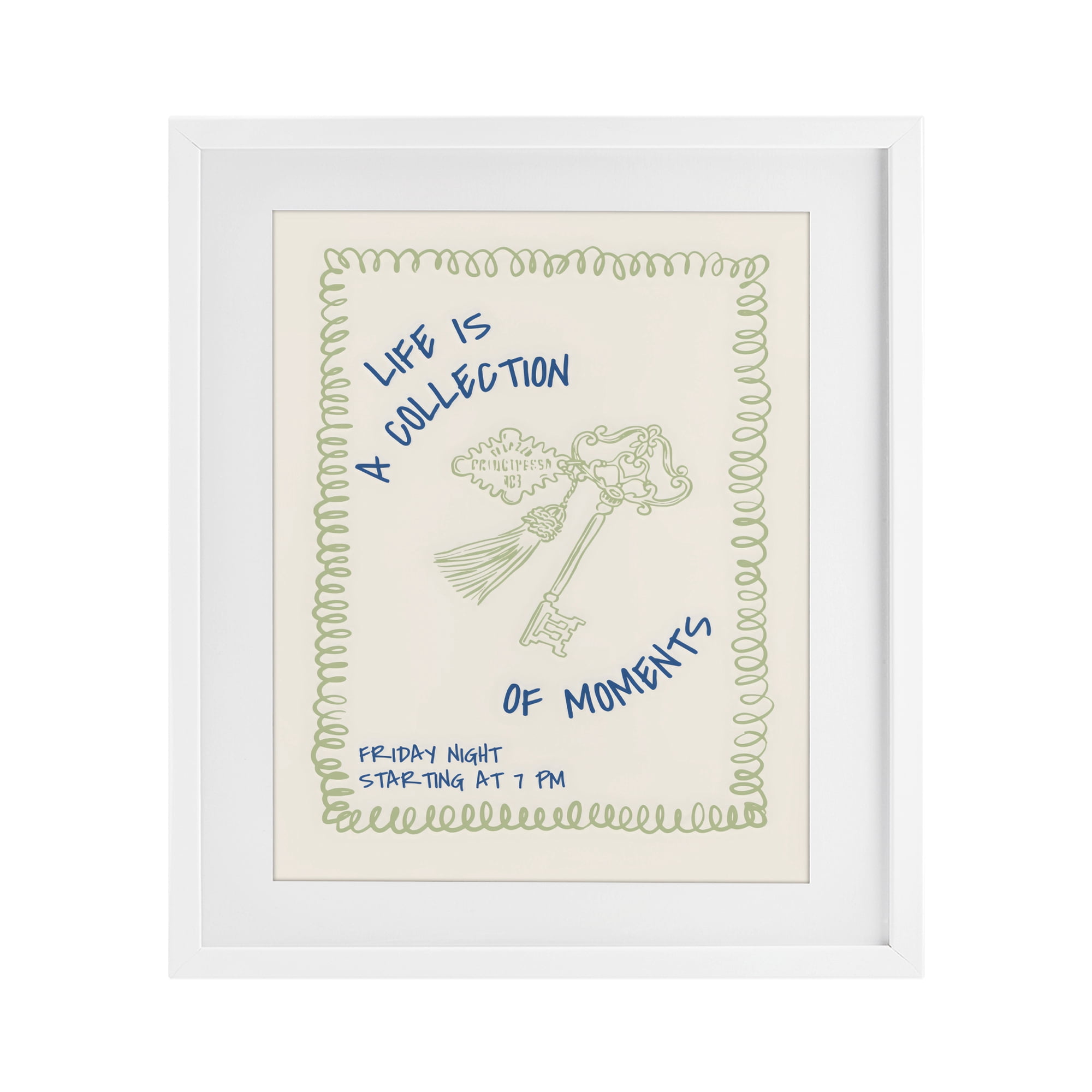 Stupell Industries A Collection of Moments White Framed Print Under Glass, design by The Prints Vibe