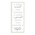 thumbnail image 1 of Stupell Industries A Great Coach Change's Life Sentiments Sports Appreciation Inspirational Painting Unframed Art Print Wall Art, 7 x 17, 1 of 6