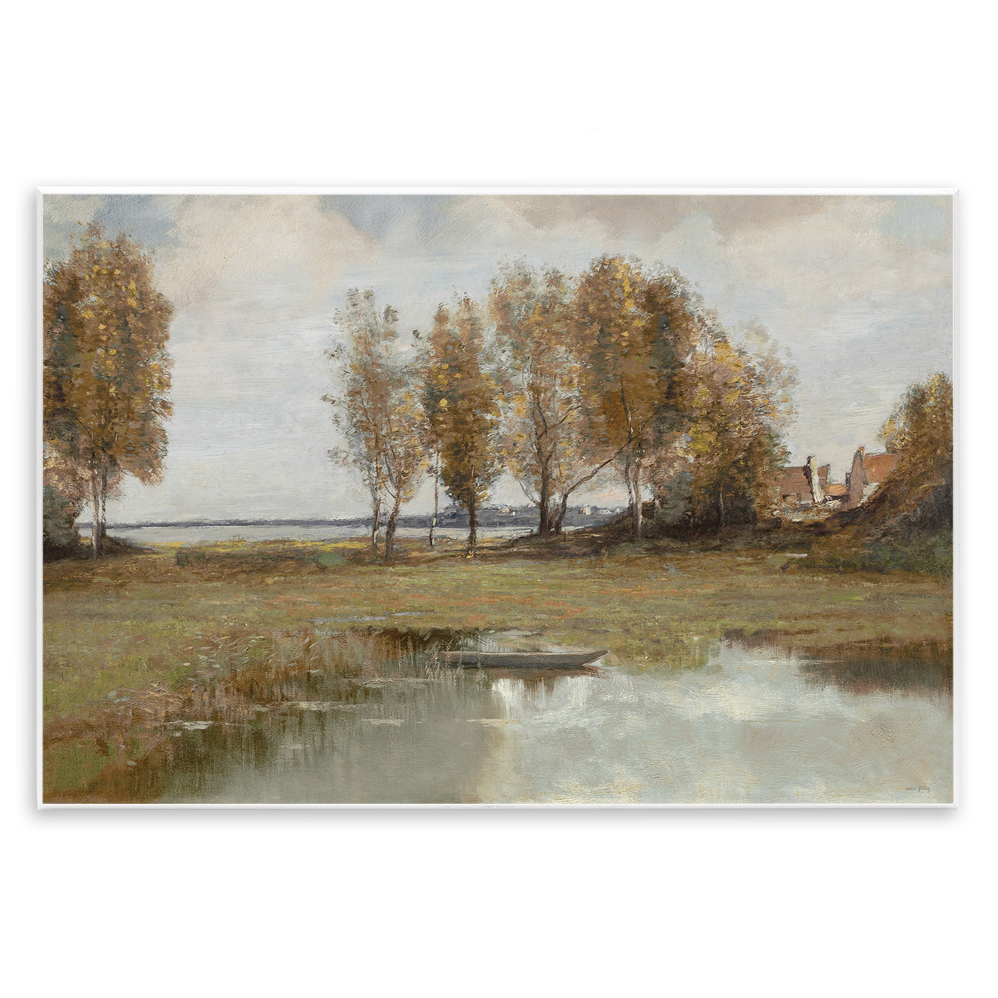 Stupell Industries A Peaceful Spot Landscape Wall Plaque Art, design by Amber Sterling