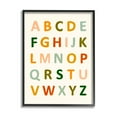 thumbnail image 1 of Stupell Industries ABC Letter Chart Soft Terracotta Earth Tone Alphabet, 16 x 20, Design by Victoria Borges, 1 of 8