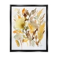 thumbnail image 1 of Stupell Industries Abstract Autumnal Foliage Botanical & Floral Painting Black Floater Framed Canvas Art Print Wall Art, 25 x 31, 1 of 10