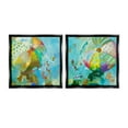 thumbnail image 1 of Stupell Industries Abstract Beach Balls Abstract Painting Black Floater Framed Canvas Art Print Wall Art, 18 x 18, Set of 2, 1 of 10