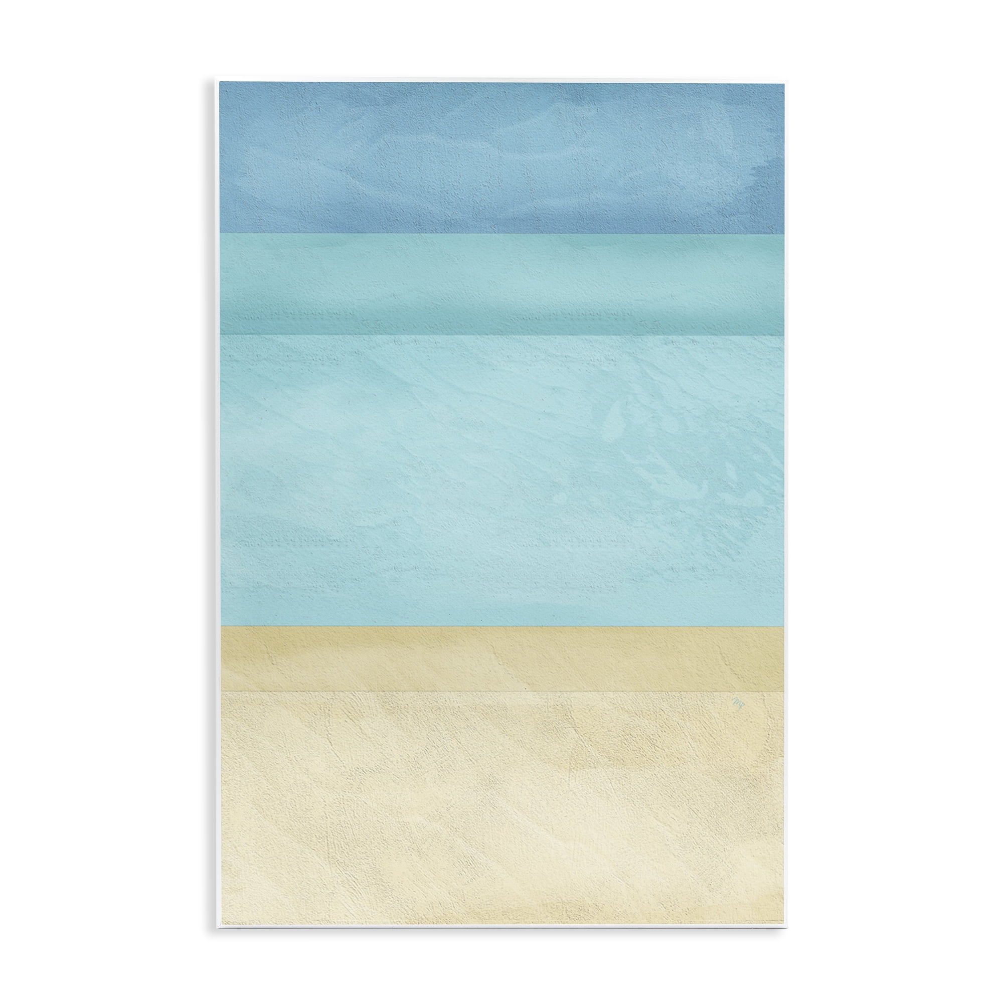Stupell Industries Abstract Beach Coastal Color Block Wall Plaque Art, design by Martina Pavlova