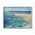 thumbnail image 1 of Stupell Industries Abstract Beach Landscape Pastel Cubism Painting Framed Wall Art Design by Third and Wall, 16" x 20", Gray Framed, 1 of 8