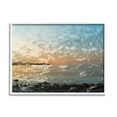 thumbnail image 1 of Stupell Industries Abstract Beach Splash Landscape Painting White Framed Art Print Wall Art, 14 x 11, 1 of 9
