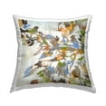thumbnail image 1 of Stupell Industries Abstract Birds on Branches Square Decorative Printed Throw Pillow, 18 x 18, 1 of 6