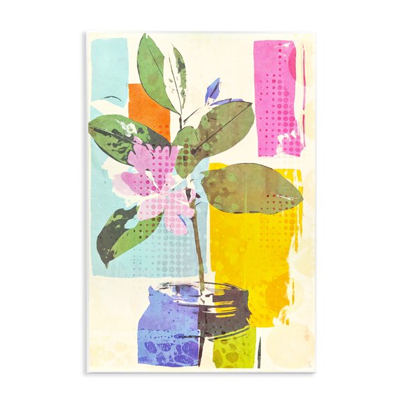 Stupell Industries Abstract Bloom Drift Wall Plaque Art design by Andrea Haase, 19 x 13