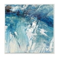 thumbnail image 1 of Stupell Industries Abstract Blue Paint Chaos Bold Rigid Movement, 12 x 12, Design by Sarah Stockstill, 1 of 6
