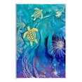 thumbnail image 1 of Stupell Industries Abstract Blue Sea Turtles Abstract Painting Unframed Art Print Wall Art, 13 x 19, 1 of 7
