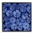 thumbnail image 1 of Stupell Industries Abstract Blue Sea Urchin Pattern Abstract Painting Black Framed Art Print Wall Art, 1 of 7