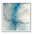 thumbnail image 1 of Stupell Industries Abstract Blue Square Shapes Painting White Framed Art Print Wall Art, Design by Tim OToole, 1 of 7