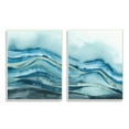 thumbnail image 1 of Stupell Industries Abstract Blue Wave Seascape Tranquil Ocean Pattern, 10 x 15, Design by Grace Popp, 1 of 5
