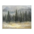 thumbnail image 1 of Abstract Blurred Pine Tree Forest Landscape Canvas Art, 48 x 36, 1 of 6