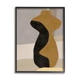 thumbnail image 1 of Stupell Industries Abstract Boho Vase Abstract Painting Black Framed Art Print Wall Art, 16 x 20, 1 of 9