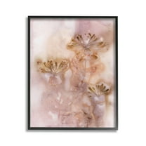 Stupell Industries Abstract Botanical Seeds Botanical & Floral Painting Black Framed Art Print Wall Art, 11 x 14