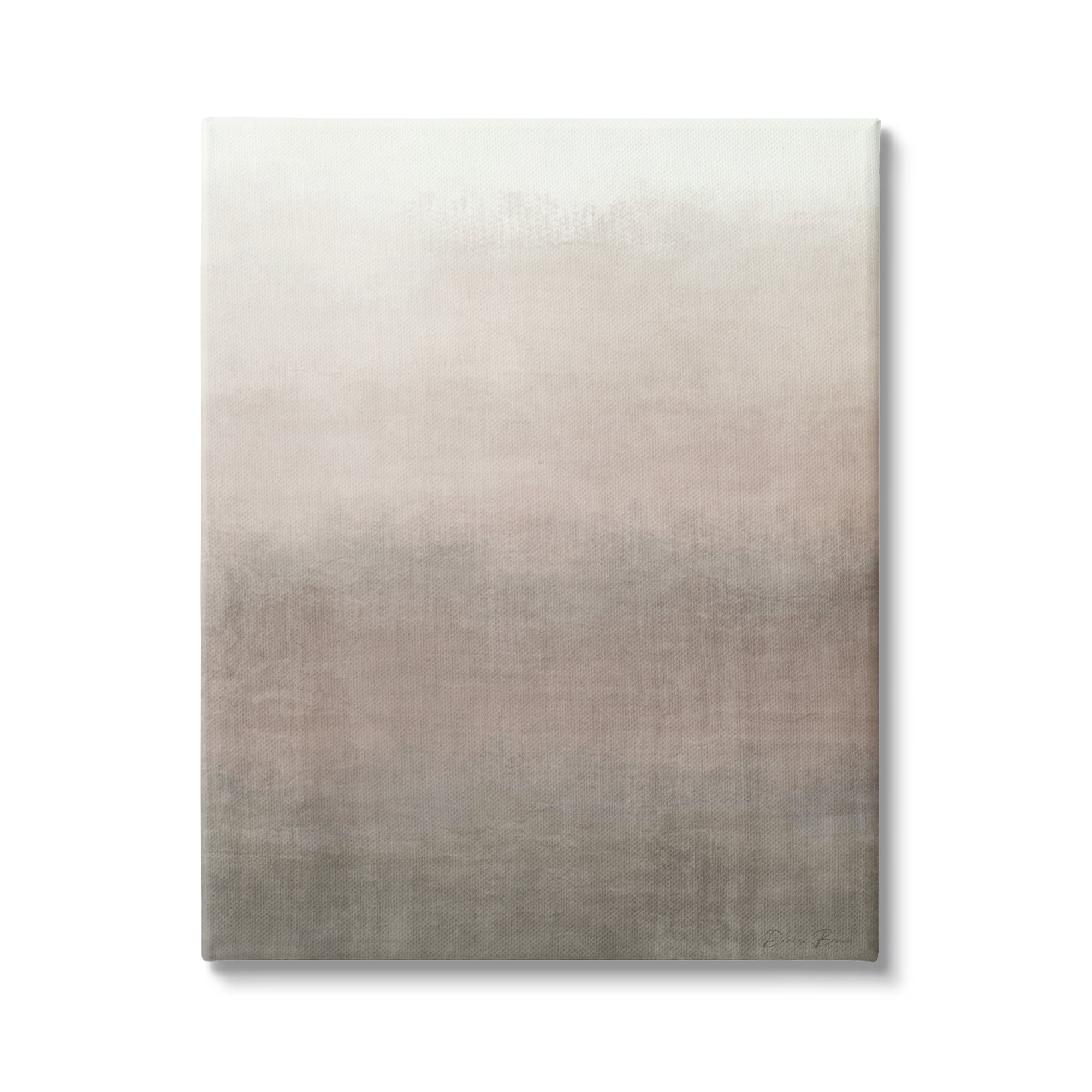 Stupell Industries Abstract Brown & Tan Neutral Tones Collage Design Canvas Wall Art, 30 x 40, Design by Denise Brown