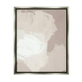thumbnail image 1 of Stupell Industries Abstract Brush Strokes Collage Neutral Beige Tones Painting Luster Gray Floating Framed Canvas Print Wall Art, Design by June Erica Vess, 1 of 5