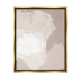 thumbnail image 1 of Stupell Industries Abstract Brush Strokes Collage Neutral Beige Tones Painting Metallic Gold Floating Framed Canvas Print Wall Art, Design by June Erica Vess, 1 of 5