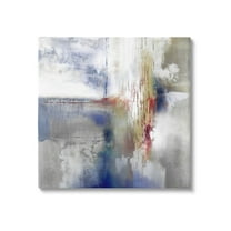 Stupell Industries Abstract Brush Strokes Composition Painting Gallery Wrapped Canvas Print Wall Art, Design by K. Nari