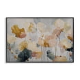 thumbnail image 1 of Stupell Industries Contemporary Abstract Brushed Petals Black Framed Giclee Art, 18 x 12, by Jacky Ngan, 1 of 8