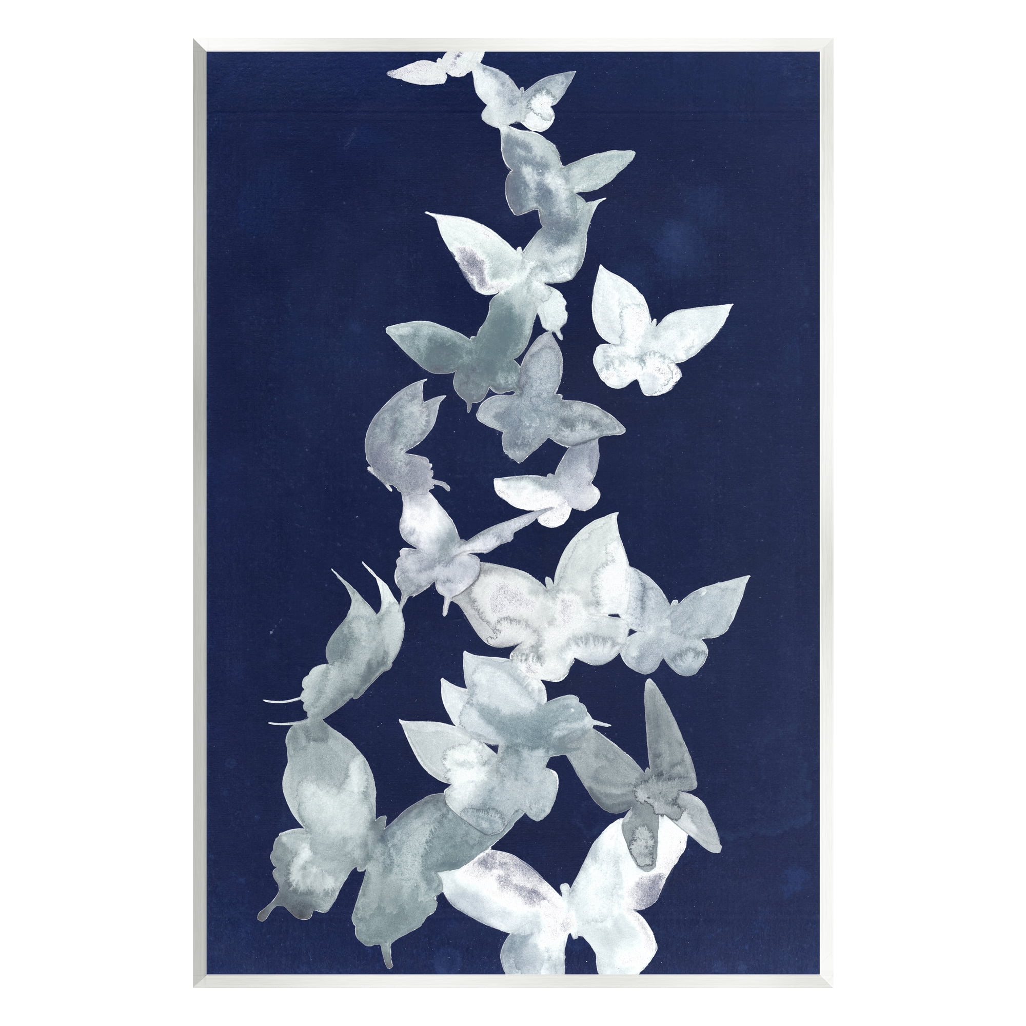 Stupell Industries Abstract Butterflies Swarm Animals & Insects Painting Unframed Art Print Wall Art
