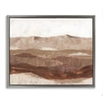 thumbnail image 1 of Stupell Industries Abstract Canyon Painting Landscape Painting Gray Floater Framed Canvas Art Print Wall Art, 31 x 25, 1 of 10