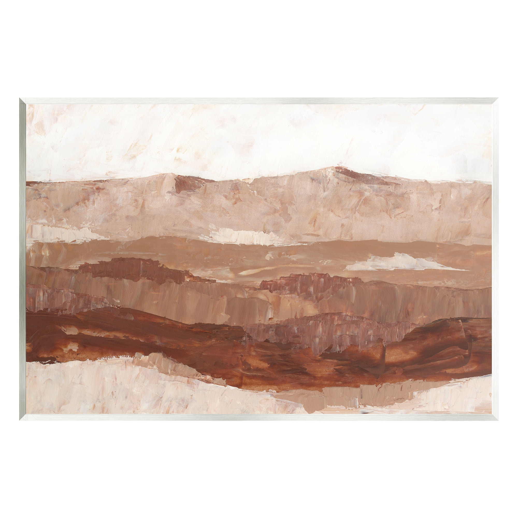 Stupell Industries Abstract Canyon Painting Landscape Painting Unframed Art Print Wall Art, 15 x 10