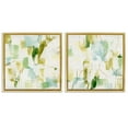 thumbnail image 1 of Stupell Industries Abstract Chaotic Patterns Abstract Painting Gold Floater Framed Canvas Art Print Wall Art, 25 x 25, Set of 2, 1 of 10