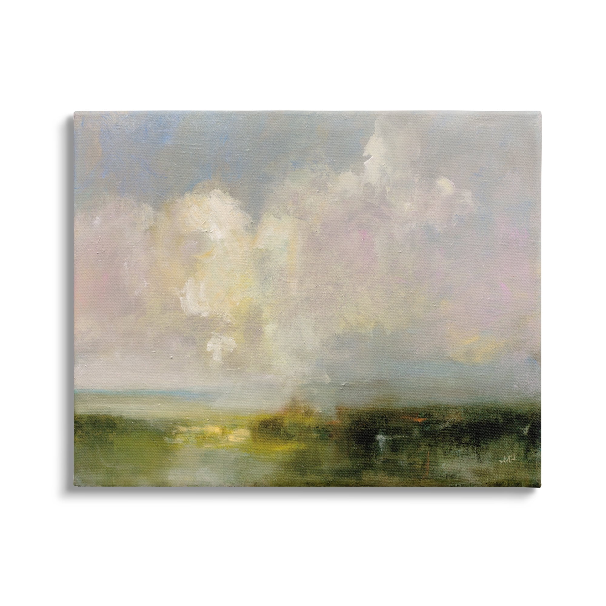 Stupell Industries Abstract Clouds Painting Landscape Painting Gallery Wrapped Canvas Art Print Wall Art, 40 x 30