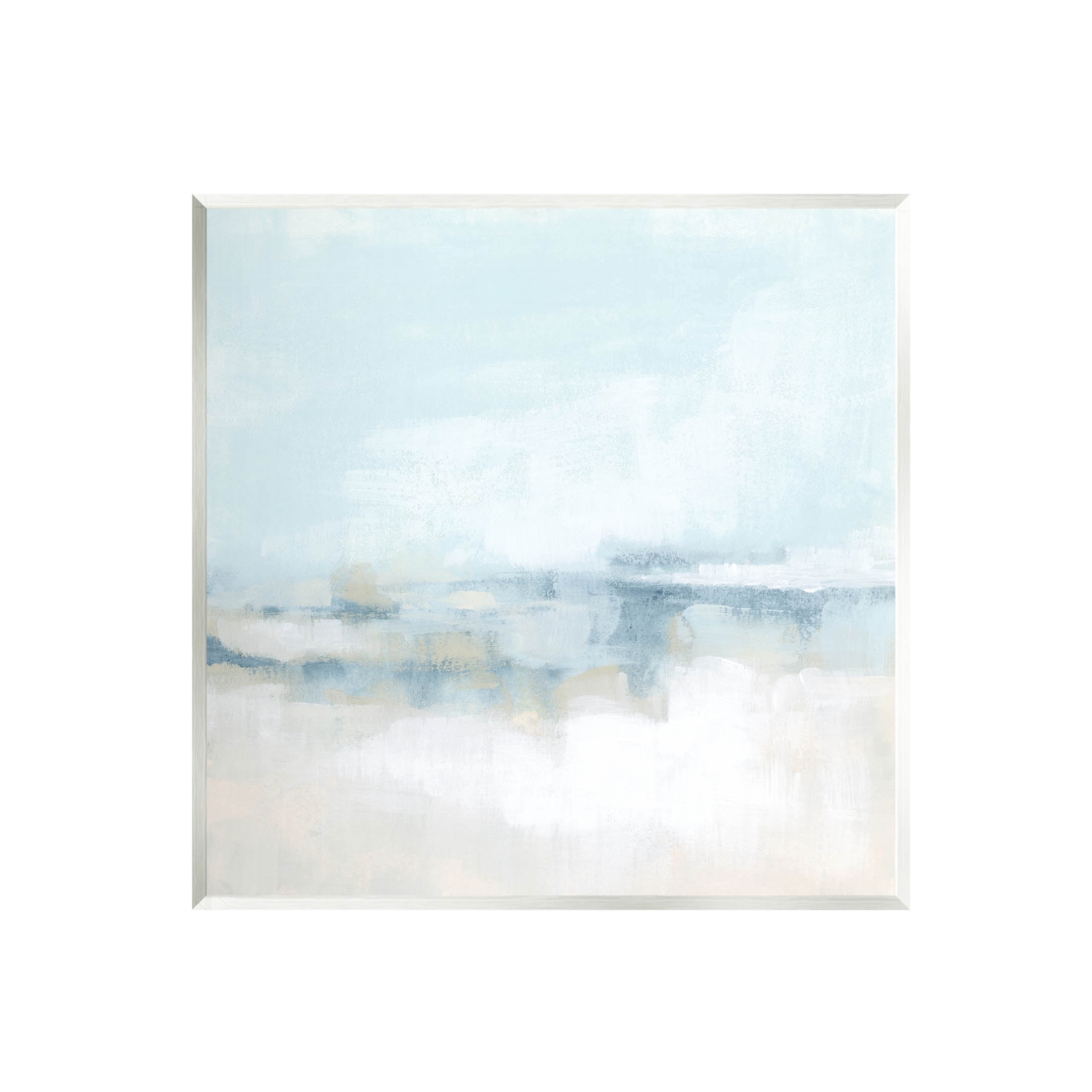 Stupell Industries Abstract Cloudy Landscape Blue Fog Painting Unframed Art Print Wall Art, Design by June Erica Vess