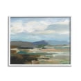 thumbnail image 1 of Stupell Industries Abstract Cloudy Mountains Landscape Painting White Framed Art Print Wall Art, 20 x 16, 1 of 9