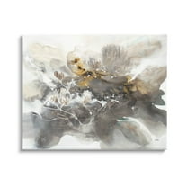 Stupell Industries Abstract Collage Botanical Detail Painting Gallery Wrapped Canvas Print Wall Art, Design by K. Nari