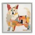 thumbnail image 1 of Stupell Industries Abstract Collie Dog Animals & Insects Painting Gray Framed Art Print Wall Art, 24 x 24, 1 of 9
