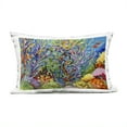 thumbnail image 1 of Stupell Industries Abstract Coral Reef Life Outdoor Printed Pillow design by Estelle Grengs, 14 x 7 x 20, 1 of 6