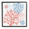 thumbnail image 1 of Stupell Industries Abstract Coral & Urchins Abstract Painting Black Framed Art Print Wall Art, 17 x 17, 1 of 9