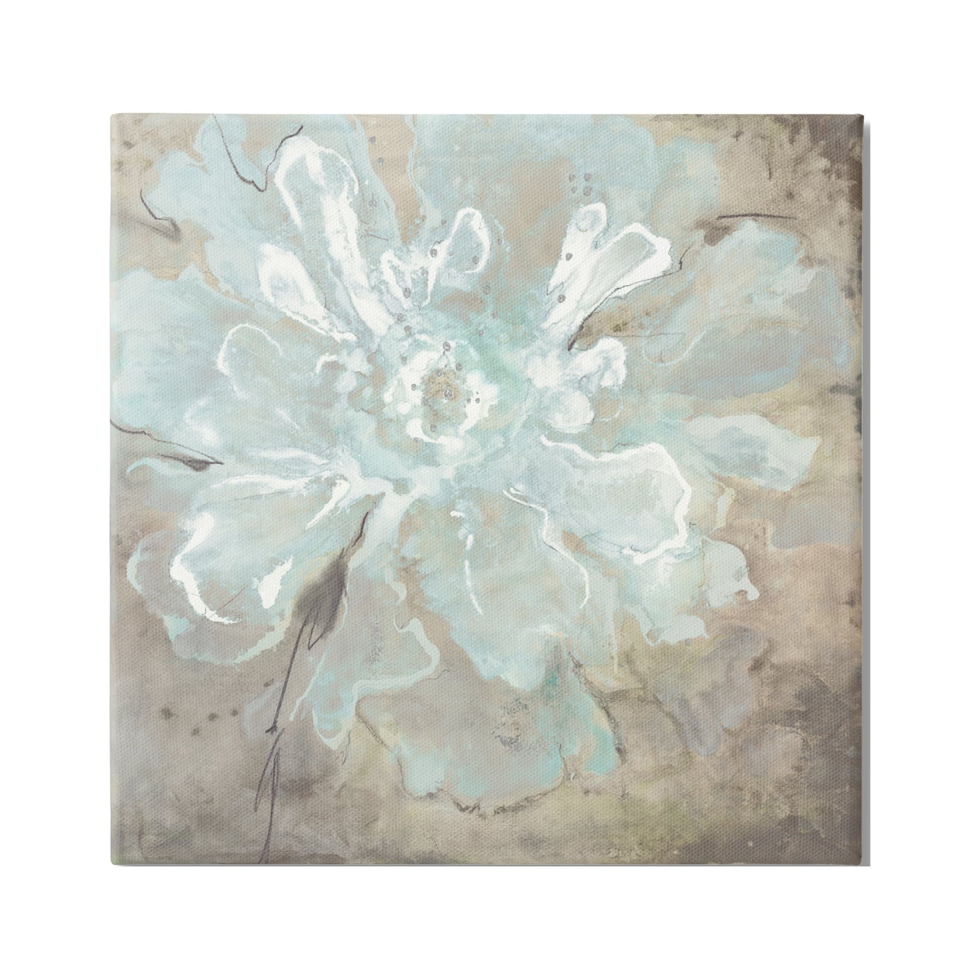 Stupell Industries Abstract Country Flower Botanical & Floral Painting Gallery Wrapped Canvas Print Wall Art, 36 x 36