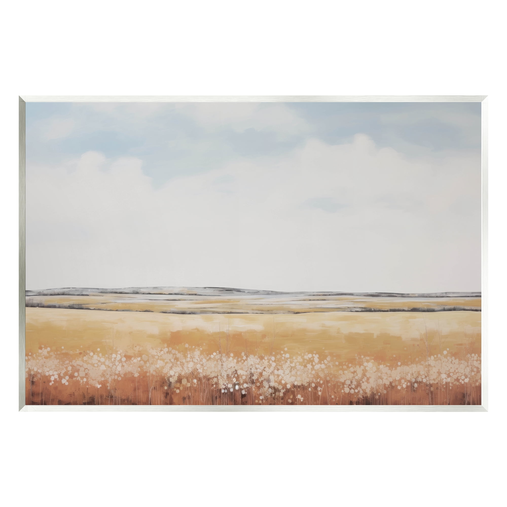 Stupell Industries Abstract Countryside View Landscape Painting Unframed Art Print Wall Art, 19 x 13