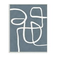 thumbnail image 1 of Stupell Industries Abstract Cursive Line Sketch Distressed Background,10 x 15, Design by Nina Blue, 1 of 5