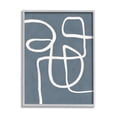 thumbnail image 1 of Stupell Industries Abstract Cursive Line Sketch Distressed Background,16 x 20, Design by Nina Blue, 1 of 7